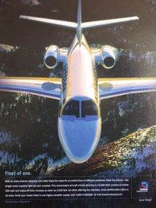 10/2005 PUB CESSNA AIRCRAFT TEXTRON AVION CITATION ENCORE + BUSINESS JET AD - Imagen 1 de 1