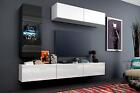 Wohnwand Hngend Tv Wand Fernseherschrank Concept 12 Hochglanz Hngwand Matt LED