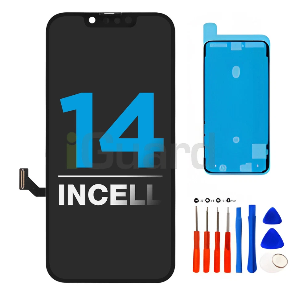 IGUARD iPhone 14 Display OLED Ersatz Retina 3D Touch HD Screen Bildschirm + Folie + KIT