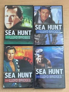 NEW SEALED DVD Set Sea Hunt Complete Seasons 1-4 Starring Lloyd Bridges - Imagen 1 de 2