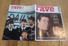 2nd EVER RAVE MAGAZINE JAMES BOND STORY RISICO THE BEATLES CLIFF ROLLING STONES