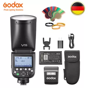 Godox V1Pro-S Lampa błyskowa TTL Speedlight 2.4G Wireless z zewnętrzną lampą błyskową do Sony DE - Zdjęcie 1 z 12