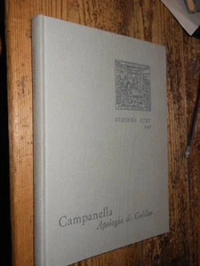 Apologia di Galileo Campanella Strenna Utet 1969 L8 ° - Picture 1 of 3