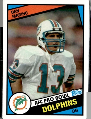 2012 Topps Football Dan Marino Rookie Reprint Card #123 - Image 1 of 2