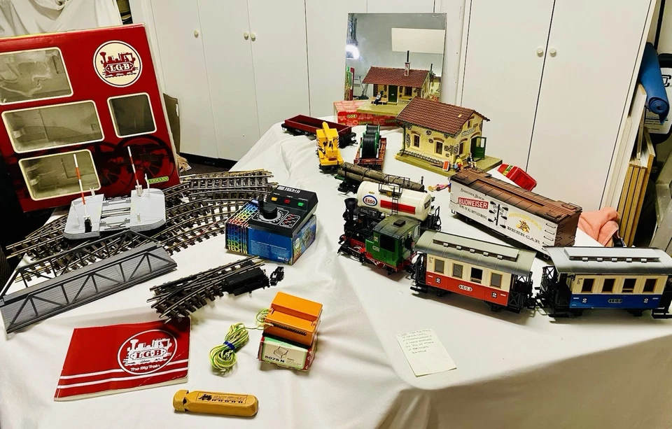 Vintage LGB the Big Train Lehman Gross Bahn STARTER Set 20301 Germany - Image 1 of 3