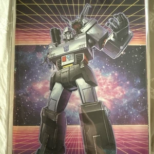 TRANSFORMERS #19 RAYMOND GAY 80S RETRO MEGATRON FOIL VARIANT SET LTD 750 - Bild 1 von 6