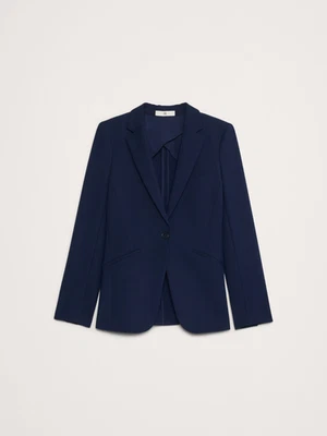 READ Banana Republic Slim Refined Blazer Hyper Navy Blue Women's US 4 - Image 1 of 4