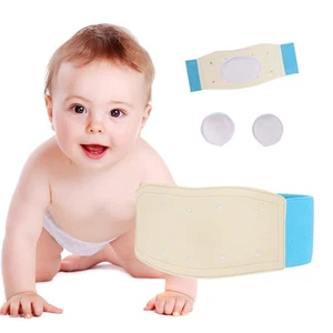 Cintura Ernia Ombelicale Fascia con Bottoni Pancia Bambino Fascia Pancia Neonato Fascia Addominale... - Foto 1 di 9