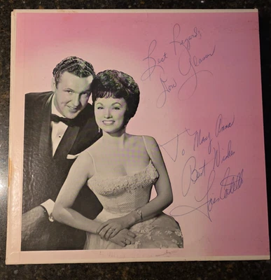 Don Glasser Lois Costello Come Spend Evening w/Us Music Smooth As Glass Signed - Image 1 of 4