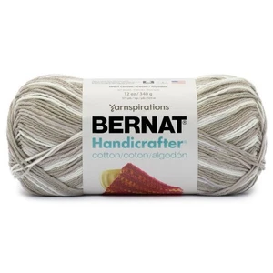 Bernat Handicrafter Cotton Yarn 340g - Ombres-Greige Ombre - 162034-34041 - Bild 1 von 2
