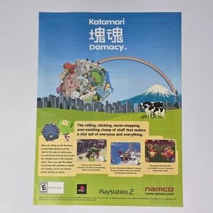 Katamari Damacy PlayStation 2 PS2 Rolling Print Ad/Poster Promo Art - Picture 1 of 2