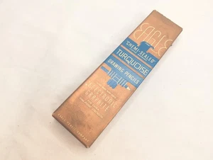 12 Vintage Eagle Turquoise Chemi-Sealed Electronic Graphite Drawing Pencils H - Picture 1 of 11