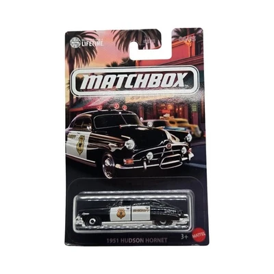 2025 Matchbox 1951 Hudson Hornet #4 Black LOCAL CRUISERS - Image 1 of 2