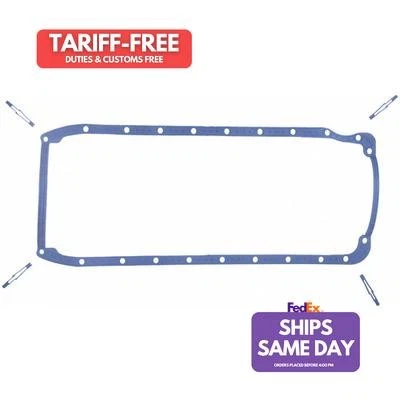 Fel-Pro OS 30061 T, Kit Blue Silicone Rubber Oil Pan Gasket Set Performance Part - Image 1 of 4