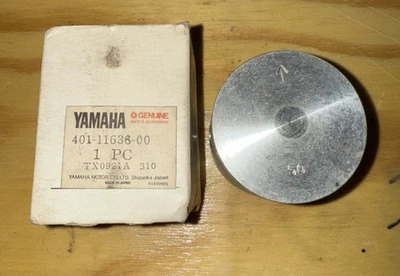 НОВЫЙ ИЗ СТАРЫХ ЗАПАСОВ 1974-75 YAMAHA MX125 (2-Й O/S 0.50) ПОРШЕНЬ # 401-11636-00 - Изображение 1 из 4