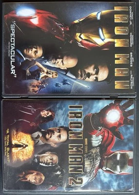 Iron Man DVD & Iron Man 2 DVD - Image 1 of 2