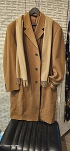 Vintage 100% Merino Wool JoS A Bank Over Goat Size 42R Made In Haiti Used Long  - Picture 1 of 11