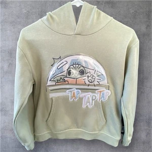 Star Wars Grogu Youth Pullover Sweater Pastel Green (Size 9/10) - Picture 1 of 6