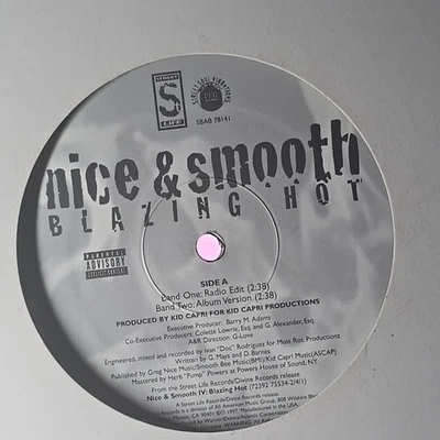 Nice & Smooth–Blazing Hot–1997 Street Life–78141 12" Vinyl Record Single - Image 1 of 2