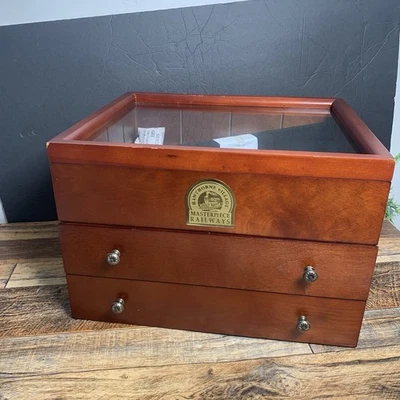 Bradford Hawthorne - Village Masterpiece Railways HO Train Wood Display Box - Image 1 of 4