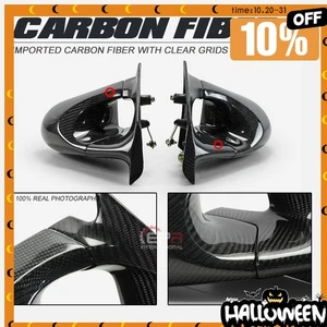 For Mitsubishi EVO 10 X LHD Carbon Fiber Rearview Side Aero GND Rear view Mirror - Bild 1 von 12