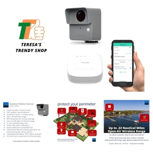 Protect Your Property: LoRa Outdoor Motion Sensor with Alerts & Compatibility - Picture 1 of 11