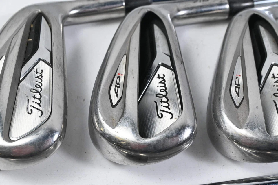 Titleist 718 AP1 Irons / 5-PW / Regular Flex AMT R300 Red Shafts - Image 1 of 4