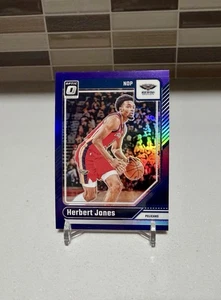 2024-25 Donruss Optic Herbert Jones #178 Purple Shock Prizm Pelicans - Picture 1 of 2