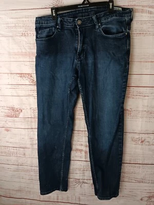 Jeans Buffalo David Jackson masculino stretch tamanho 36 x 32 jeans reto  - Imagem 1 de 4
