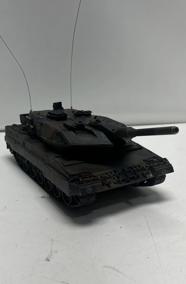 ДЕФЕКТНЫЙ VSTANK 124 немецкий танк Leopard2 WWII 24G RC боевой танк только W G3D - Изображение 1 из 4