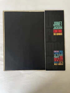 JANET JACKSON Control The Remixes 1987 UK vinyl LP  INNER A&M Nasty record  - Picture 1 of 4