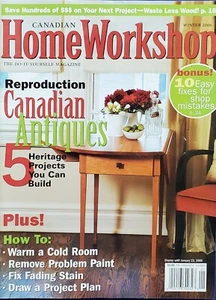 Canadian Home Workshop Magazine Remove Problem Paint Winter 2006 f8 - Picture 1 of 4