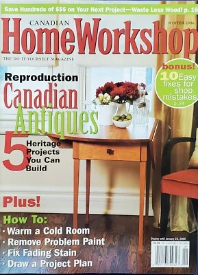 Canadian Home Workshop Magazine Remove Problem Paint Winter 2006 f8 - Image 1 of 4