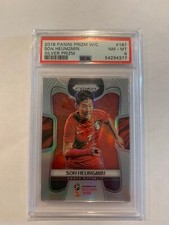 2018 Panini Silver Prizm World Cup Soccer 187 Son Heung-min Korea Republic PSA 8