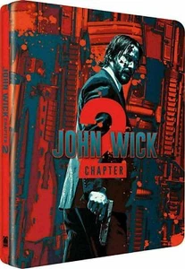 John Wick Chapter 2 - Limited Edition Steelbook [Blu-ray + DVD] New & Sealed!! - Bild 1 von 1