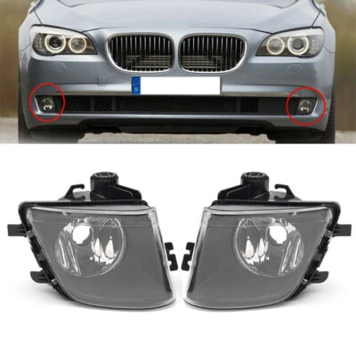 Pair Fog Light Lamp Left & Right For BMW F01 F02 740i 740Li 750i 750Li 2009-2013 - Image 1 of 4