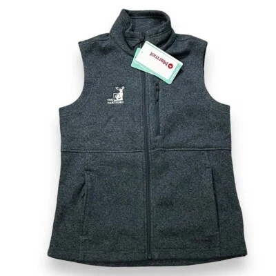 NUEVO Chaleco Marmot Drop Line Soft Shell Acero Ónix Bordado Hartford Talla Pequeña Foto 1 de 4