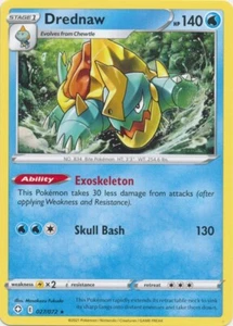 Drednaw 027/072 Rare Shining Fates Pokemon TCG - Picture 1 of 1
