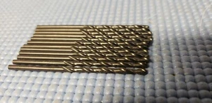 HERTEL  Jobber Drill  #37 118° Point Oxide Finish High Speed Steel - Picture 1 of 5