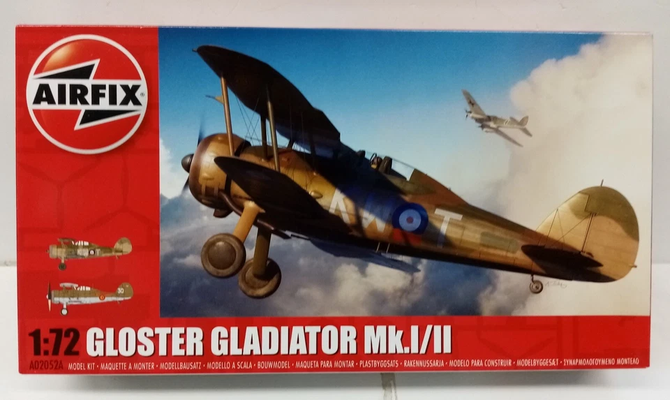 AIRFIX 1/72 - GLOSTER GLADIATOR MKI/II  - A 2052A - Immagine 1 di 1