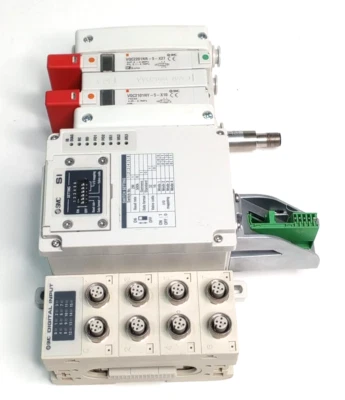 SMC EX245-SIB2-X35+ EX245-DX1-X36 + VQC2101NY-5-X10  +VQ2201NR-5-X27 MODUL - Image 1 of 4