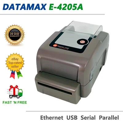 Datamax E-4205A E-Class Mark III Direct Thermal Label Printer Cutter No Adapter - Image 1 of 4