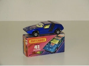 Matchbox Superfast Streakers n.41B-6.Prima versione Mint 1.Prima confezione originale del 1974 - Foto 1 di 6