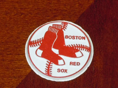 BOSTON RED SOX Vintage Old MLB RUBBER Baseball FRIDGE MAGNET Standings Board Cover