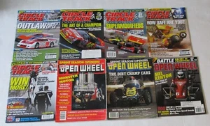 Lot of Autographed Circle Track & Open Wheel Auto Car Racing Magazines NASCAR - Picture 1 of 19