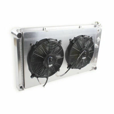 For 1968-77 Oldsmobile Cutlass Pontiac LeMans Chevy El Camino 4Row Radiator Fan — 第 1/4 张图片