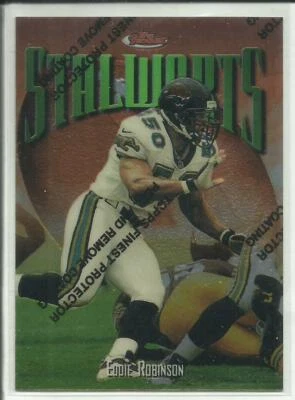 1997 Topps Finest #246 Eddie Robinson Jacksonville Jaguars - Image 1 of 2