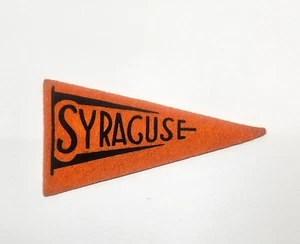 1930's Syracuse University Art Deco Mini Pennant 4 3/8" Rare - Picture 1 of 3