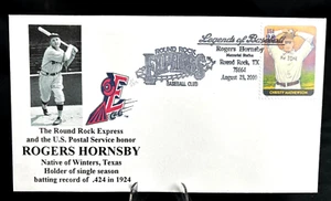 Christy Matherson ~ Leggende del Baseball Edizione Primo Giorno Copertine 33c USA MH - Foto 1 di 3