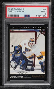 1993-94 Pinnacle Curtis Joseph #15 PSA 9 MINT